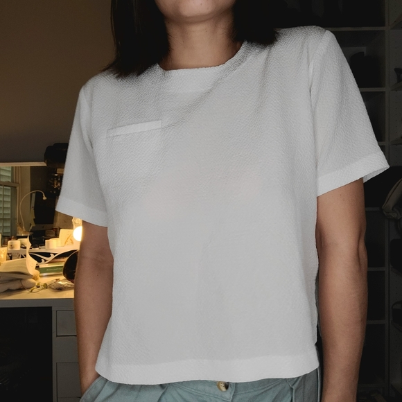 Vintage white blouse - Picture 11 of 12